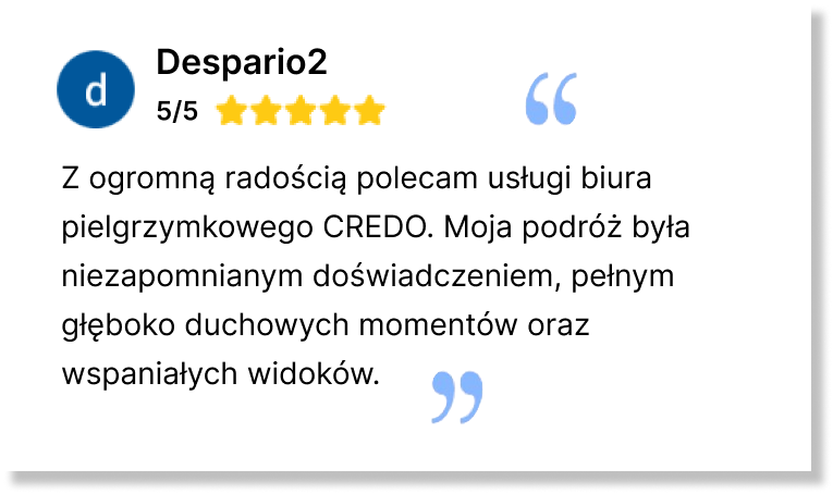 polecajacy komentarz osoby korzystajace z usługi firmy